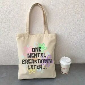 I’M FINE 🤓 | Canvas Tote Bag (Brand New!) ✨